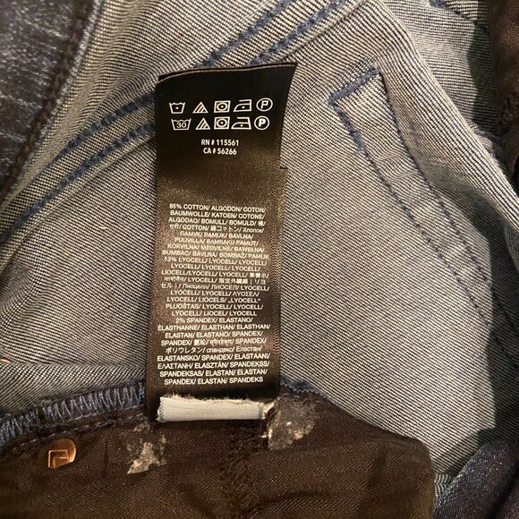 7 For All Mankind Gwenevere High Waist Ankle Jeans - Picture 3 of 10